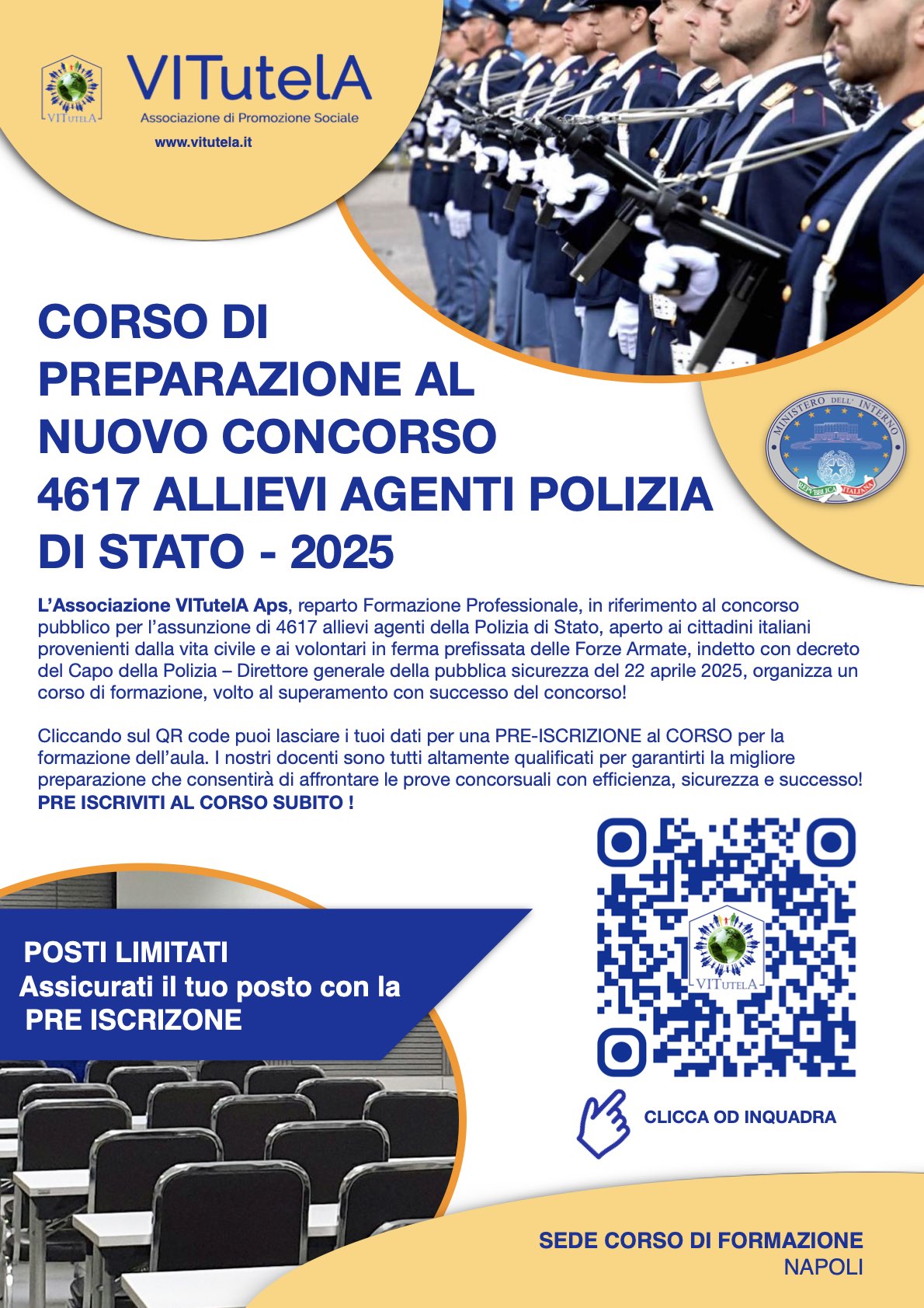 CORSO CONCORSO ALLIEVI POLIZIA DI STATO 2025.1